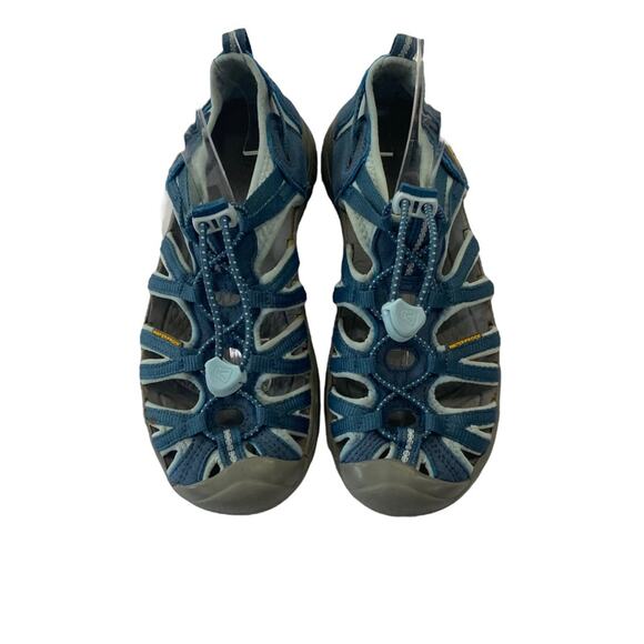 Keen Blue and Gray WHISPER Outdoor Sandals Size 37 - Picture 3 of 7